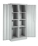 RS PRO 2 Door Steel Floor Standing Cupboard, 1820 x 915 x 505mm