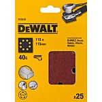 DeWALT DT30 Sandpaper, 115mm 115mm, 40 Grit