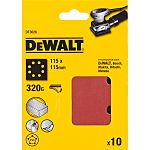 DeWALT DT30 Sandpaper, 115mm 115mm, 320 Grit