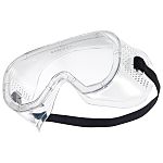 Facom, Scratch Resistant Anti-Mist Safety Goggles with Clear Lenses