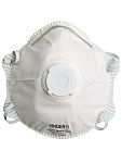 SINGER SAFETY AUUM Series Disposable Respirator for General Purpose Protection, FFP2 NR D, Valved 10Each per Package