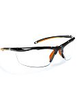 SINGER SAFETY EVAL Anti-Mist Safety Glasses, Clear Polycarbonate Lens