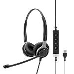 Sennheiser IMPACT SC 660 USB ML Black Wired USB On Ear Headset