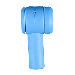 Adaptér ESD 10mm kolík na 4mm banánkovou zdířku 10mm kolík - 4mm konektorová zásuvka