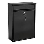 Black Mailbox, 365 mm x 250mm x 110 mm