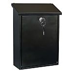Black Mailbox, 365 mm x 270mm x 110 mm