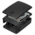 Raspberry Pi ABS  Case for use with Raspberry Pi 5 in Black