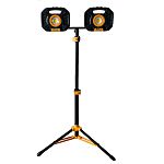 JCB Rechargeable LED Work Light, 2500 lumens, Type C - Europlug, Type G - British Plug, 110/240 V, IP65