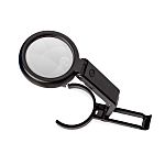 Shesto LC1950 LED Magnifier Lamp with Stand Magnifier, 16dioptre, 75mm Lens Dia., 75mm Lens