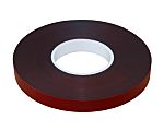 RS PRO Grey Double Sided Foam Tape, 19mm x 33m, 0.60mm Thick