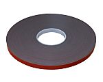 RS PRO Grey Double Sided Foam Tape, 12mm x 33m, 1.1mm Thick