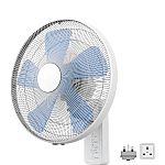 RS PRO Wall Fan 66.17m³/min 400mm blade diameter 3 speed 230 V with plug: Type G - British 3-pin
