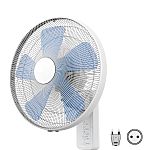 RS PRO Wall Fan 66.17m³/min 400mm blade diameter 3 speed 230 V with plug: Type C - European Plug