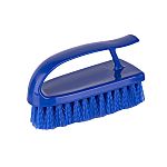 RS PRO Hard Bristle Blue Hand Brush