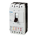 Eaton, Eaton Moeller NZM MCCB Molded Case Circuit Breaker 4P 400A, Breaking Capacity 9 kA, Fixed Mount