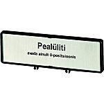 Eaton Label for Use with P3, T5, T5B