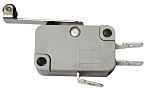 Microinterruptor, Palanca con Rodillo Largo Soldadura 16A