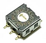 RS PRO 16 Way Surface Mount DIP & SIP Switch SPST, Rotary Actuator
