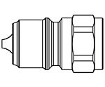 Parker Brass, Steel Female Hydraulic Quick Connect Coupling, G 3/8 Female