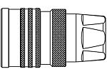 Parker Brass, Steel Female Hydraulic Quick Connect Coupling, G 3/8 Female