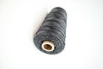 RS PRO Lacing Cord Black Nylon Core, PVC Coated 0.71 mm x 500m