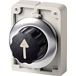 Eaton Button Selector Switch - 30mm Cutout Diameter 3 Positions