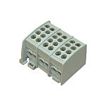 Eaton, ZSD 6 Way Crimp Terminal Housing, Grey