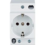 Eaton Z-SD White 1 Gang Plug Socket, 16A, Schuko, Indoor Use