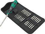Wera Bit Holder Screwdriver, 15-Piece