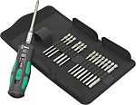 Wera Bit Holder Screwdriver, 16-Piece