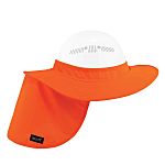 Ergodyne 100% Polyester Orange Hard Hat Neck GuardHard Hat