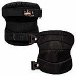 Ergodyne Black Foam, Polyester Hook & Loop Knee Pad