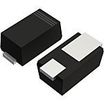 ROHM 100V 1A, Schottky Rectifier & Schottky Diode, 2-Pin PMDE YQ1VWM10ATFTR