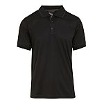 Regatta Professional Black, Grey Recycled Polyester Short Sleeve T-Shirt, EUR- 48