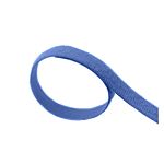RS PRO Hook & Loop Tape, Reuseable, 10m x 20 mm, Blue Nylon, Pk-10