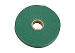 RS PRO Hook & Loop Tape, Reuseable, 10m x 20 mm, Green Nylon, Pk-10