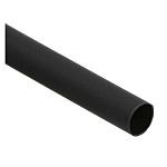 RS PRO Heat Shrink Tube, Black x 127mm Length