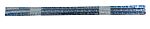 Precision Brand Steel Rectangular Bar, 1/4in W, 1/4in H, 12in L