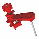 RS PRO Red Nylon, Stainless Steel Ball Valve Lockout
