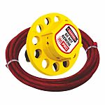 RS PRO Black, Yellow 12-Lock PVC Cable Lockout