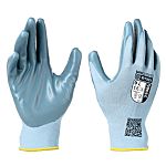 Gants de manutention Unigloves Nitrex 250BU, Taille 6, Industrie agroalimentaire, 10 Paires, Bleu
