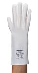Ansell Alpha Tec White LLDPE Laminated Film Chemical Resistant Work Gloves, Size 6