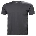 Helly Hansen Grey 100% Cotton Short Sleeve T-Shirt, EUR- M