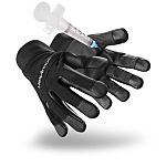 Hexarmor 60669 Black Aramid Knit Abrasion Resistant, Breathable, Cut Resistant, Dry Environment, General Purpose Work