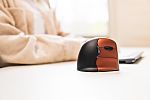 Bakker Elkhuizen BNEEVR4SW 6 Button Wired Ergonomic Laser Mouse Brown