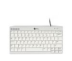 Bakker Elkhuizen BNEU950V2UK Wired Wired Compact Keyboard, QWERTY (UK), Grey