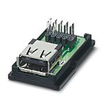 Phoenix Contact Horizontal, Panel Mount, Socket- 4 Port Type Type A USB A IP20 USB Connector