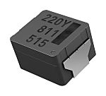 Panasonic, MC type Shielded Wire-wound SMD Inductor 1 μH ±20% Metal Composite