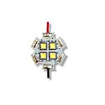 Intelligent LED Solutions10.8 → 12.8 V White LED Screw Mount, OSLON Square ILH-OG04-WHWH-SC221-WIR200.