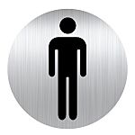 Viso Aluminium Mandatory Mens Toilet Sign